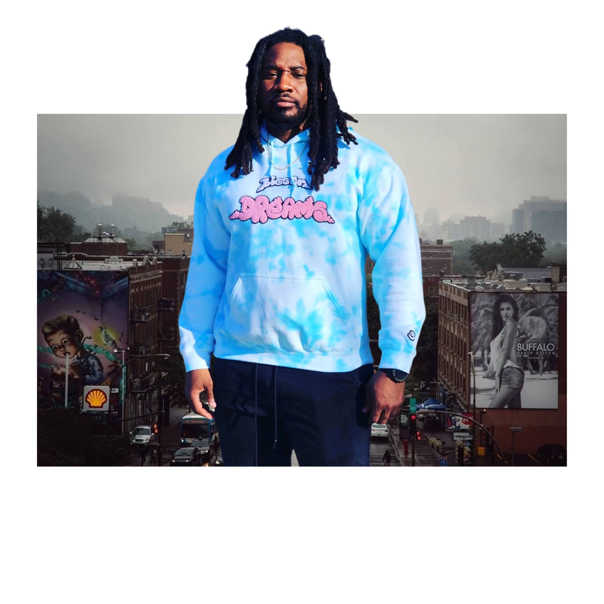 Big tie hot sale dye hoodie